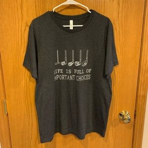 Bella+Canvas Golf T-Shirt